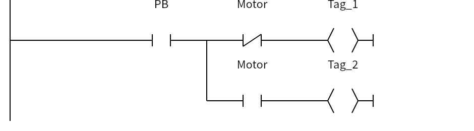 Network 1：PB、Motor、Tag_1、Motor、Tag_2